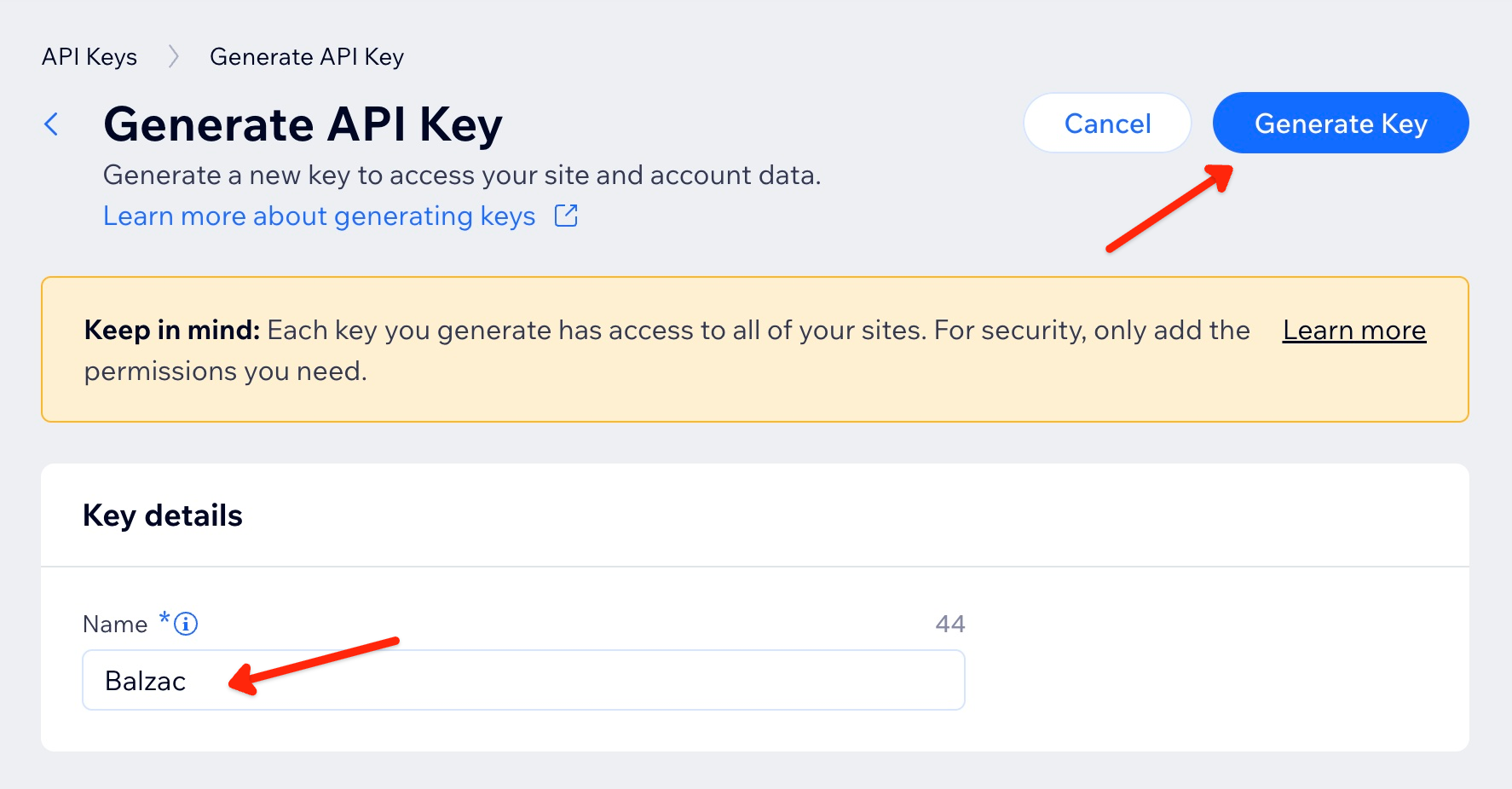 How to connect a Wix blog — step 1